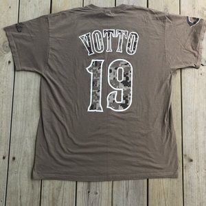 JOEY VOTTO CAMO CINCINNATI REDS JERSEY SHIRT XL